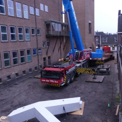 Transport Y kolom - van den berg beton